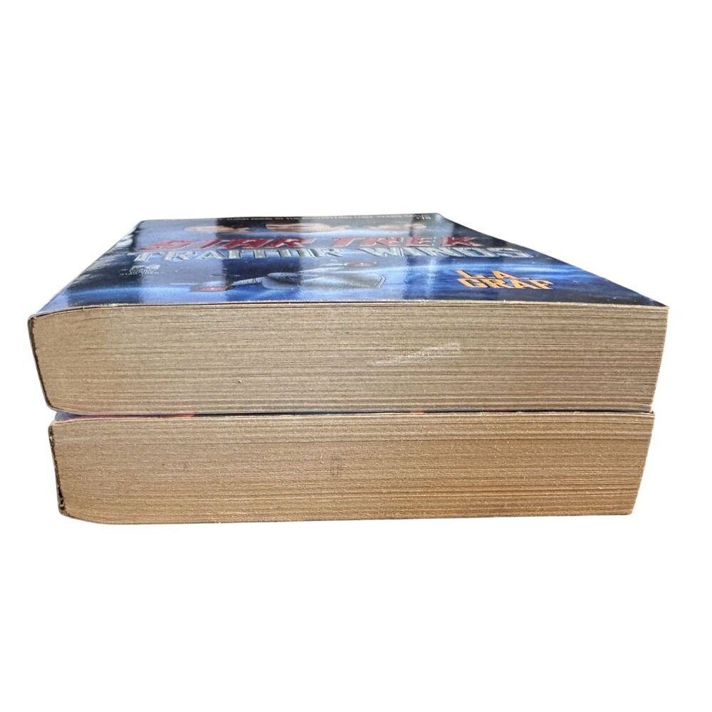 Vintage Star Trek Books Death Count & Traitor Winds Paperback GC - Picture 4 of 6